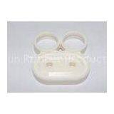 Off White Anti Aging Epdm Rubber Gaskets / Spacers Used In A / V Equipment thumbnail-1