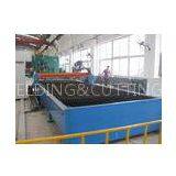 Heavy Duty AC Servo CNC Bench Steel Plate Cutting Machine With Arc Voltage Control , Plasma / Flame