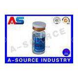 Customized Laser Medication 10ml Vial Labels Rainbow Color