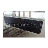 Black Galaxy Granite Tile Kitchen Countertops Kits With Paper Holders , Faucet , Sink thumbnail-1