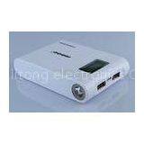 Large Capacity Mobile Phone LED Power Bank For Emergency 11200mah