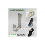 Fashion stainless steel shoes display stand metal shoes display case creative design display exhibition
