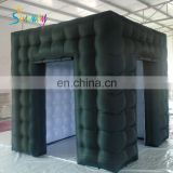 SUNWAY Portable LED Lighting Inflatable Photo Booth Cube Inflatable Adversizing Booth