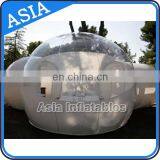 Best Inflatable Bubble Tent With 2 Tunnels, Hot Inflatable Bubble Lodge Tent for Camping, Inflatable Bubble House for Outdoor Ca