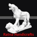 Animal Figurine Marble Statue D009