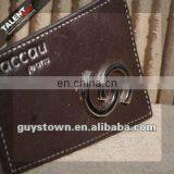 Custom Private Metal Casting Brand Logo Label Leather Patches for Jeans thumbnail-6