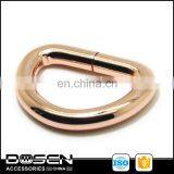 Custom Difference Surface Treatments Blet D Shape Buckle D Ring Bag Strap Buckle For Handbags Duffel Bag Purse Metal Accessories thumbnail-5