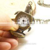 Best Things to Sell Promotional Product Tortoise Shaped Cheap Cute Anime Pocket Watch thumbnail-3