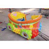 Zhongshan Amusement Park Children Rail Train 8 Seat Elephant Train, Electric Train, Earn Money, Kiddie Rides thumbnail-4