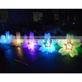 Colorful LED Inflatable Flower Chain Wedding Flower Stage Decoration For Sale thumbnail-7