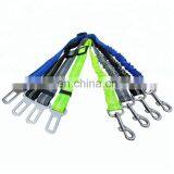 Multicolor Adjustable Nylon Bungee Dog Pet Seat Belt for Car thumbnail-2