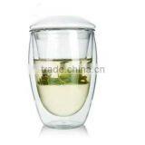 300ml Double Walled Glass Teacup