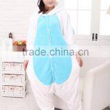 2015 Walsonstyles Cheapest Winter Animal Onesie Pajamas Jumpsuit Flannel Adult Jummp Blue Unicorn Pajama thumbnail-2