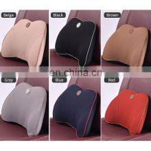 Car Pillows 3D Memory Foam Warm Car Neck Pillow Office Car Seat Cushion Universal Lumbar Back Seat Support Auto Car Accessories thumbnail-5