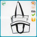 2016 Hot Sale Foldable Cosmetic PVC Bags With Handle With Best Price thumbnail-2
