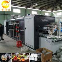JY820-650 Three Station High Speed Tableware Tray Lunch Box Lid Making Thermoforming Machine thumbnail-3