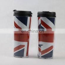 Reusable Paper Insert Custom Logo Coffee Cup With Plastic Lids thumbnail-5