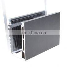ZHONGLIAN 6063 Aluminium Profile Aluminum Glass Rail Extrusion For Stairs thumbnail-1