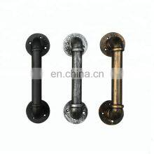 High Quality Antique Industrial Pipe Cabinet Barn Door Pull Handle