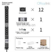 PDU With IEC C13 Sockets and MCB Switch thumbnail-2