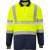 Polyester Hi Vis Workwear Shirt With Custom Logo High Visibility Yellow And Blue Safety Polo Shirt thumbnail-4