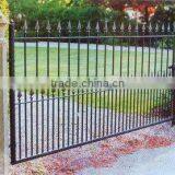 High Quality Decorative Iron Sliding Gate thumbnail-1