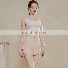 Lulu Sports Bra Female Shockproof Running Together to Wear Beautiful Back Yoga Vest Outside Europe and the United States High st thumbnail-4