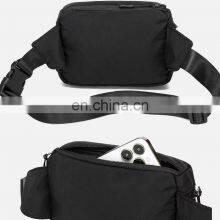 Trendy Best Unisex Everywhere Waist Belt Bag Adjustable Men Workout Fitness Crossbody Mini Chest Bag Women Gym Bum Fanny Pack thumbnail-2