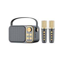 Family KTV Audio Outdoor Phone Computer Portable Karaoke Microphone Subwoofer Mini Wireless Microphone Speaker