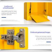 High Quality Laboratory Gas Cylinder Cabinet With Control Panel, Buzzer Alarm and Ventilation System for Manufacturing Plants thumbnail-3