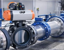 PVC-U Lug Butterfly Valve ANSI Pneumatic Actuated Valve for Industrial Pipeline thumbnail-4