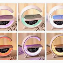 Multifunctional Bluetooth Speaker, Multifunctional Wireless Charging Speaker, Colorful Alarm Clock,Mobile Wireless Charging Speaker thumbnail-3