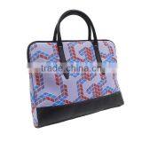Neoprene With Cubic Printing Pattern Laptop Bag thumbnail-3
