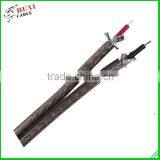 Flexible Shileded Braid High End Low Noise RCA Speaker Cable Microphone Cable thumbnail-3