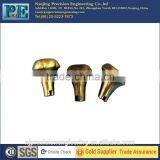 Customized decoration cnc machining brass shift knob