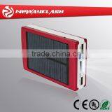 New Products 5000mah Solar Power Bank Charger
