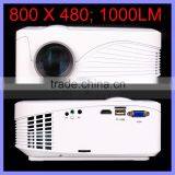 800 x 480 Native Resolution 800:1 Contrast Ratio X9 Projector 1000 Lumens Mini LED Projector thumbnail-1