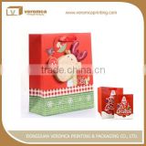Promotion custom christmas paper bag
durable christmas drawstring gift bags