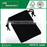 Custom Printed Suede Gem Pouch Packing Diamond Jewelry thumbnail-1