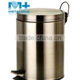 304 Stainless Steel Household Dustbin Waste Bins 5L-CR thumbnail-2
