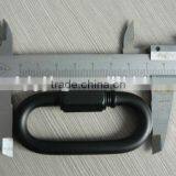 Metal Black Spray-paint Quick Link for Handbag Karabiner Rigging Hardwar Manufacturer thumbnail-4