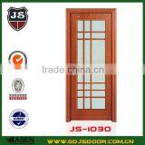 Cherry French Glass Wooden Bathroom Door thumbnail-6