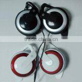 HD Sound Quality Sport Colorful Headphones With Ear Hook thumbnail-2