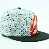 Flat Brim 6 Panel Flexfit Hip Hop Style Caps thumbnail-4