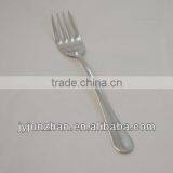 Stainless Serving Fork With Mirror Polishing of 22cm Sizes and Low Price--factory Sell Directly