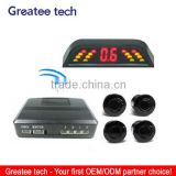 wireless led display car parking sensor system