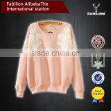 Winter New Korean Women O-neck Long-sleeved Sweaters Printing no Zipper Hoodie Jacket thumbnail-2