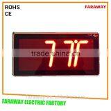 4" Calendar/temperature Clock With Remote thumbnail-1