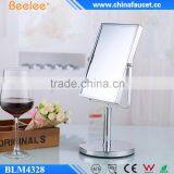 Professional 2 Face Chrome Cosmetic Smart Table Magnifying Mirror thumbnail-3