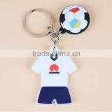 Wholesale Football Team Rubber Soft PVC Keychain thumbnail-3